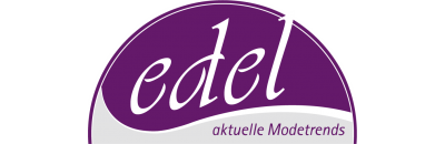 Logo edel aktuelle Modetrends